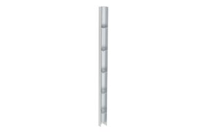 Aqua Platinum 1950mm Wetroom Storage Shelves - Chrome