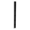 Aqua Platinum 1950mm Wetroom Storage Shelves - Matt Black