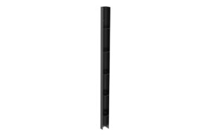 Aqua Platinum 1950mm Wetroom Storage Shelves - Matt Black