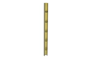 Aqua Platinum 1950mm Wetroom Storage Shelves - Brushed Brass