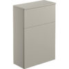 Stevenage 600mm Floor Standing WC Unit - Matt Latte