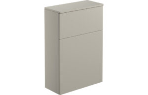 Stevenage 600mm Floor Standing WC Unit - Matt Latte
