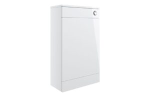 Malvern 500mm Floor Standing WC Unit - White Gloss