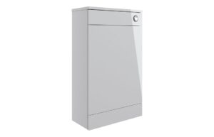 Malvern 500mm Floor Standing WC Unit - Grey Gloss