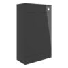 Malvern 500mm Floor Standing WC Unit - Anthracite Gloss