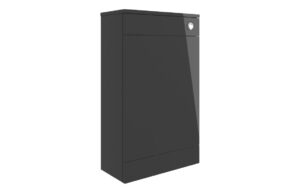 Malvern 500mm Floor Standing WC Unit - Anthracite Gloss