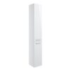 Malvern 350mm Floor Standing 2 Door Tall Unit - White Gloss