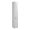 Malvern 350mm Floor Standing 2 Door Tall Unit - Grey Gloss