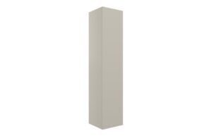 Cuffley 350mm Wall Hung 1 Door Tall Unit - Matt Latte