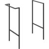 Cuffley Optional Frame with Integrated Towel Rail - Matt Black