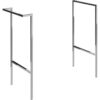 Cuffley Optional Frame with Integrated Towel Rail - Chrome