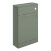 Benington 500mm Floor Standing WC Unit - Matt Reed Green