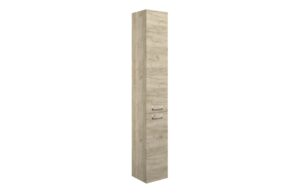 Henlow 350mm Floor Standing 2 Door Tall Unit - Oak