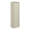 Harpenden 345mm Wall Hung 1 Door Tall Unit - Matt Cotton