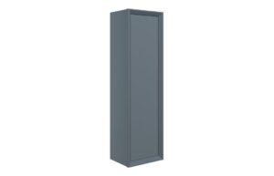 Harpenden 345mm Wall Hung 1 Door Tall Unit - Matt Storm Blue