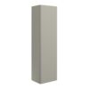 Meredith 350mm Wall Hung 1 Door Tall Unit - Matt Latte