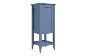 Codicote 470mm Floor Standing 1 Door Midi Boy Unit - Matt Misty Blue