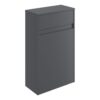 Welwyn 500mm Floor Standing WC Unit - Matt Graphite Grey