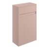 Welwyn 500mm Floor Standing WC Unit - Matt Antique Rose