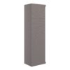 Hatfield 350mm Wall Hung 1 Door Tall Unit - Matt Taupe