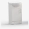 Stotfold 450mm Basin Unit & Basin - White Gloss