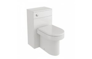 Stotfold 500mm WC Unit & BTW Pan Pack - White Gloss