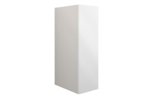 Truro 200mm Standard Toilet Roll Unit - White Gloss (Grey Cab)
