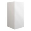 Truro 300mm Standard Base Unit - White Gloss (Grey Cab)