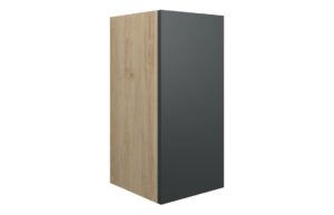 Truro 300mm Standard Base Unit - Matt Graphite Grey (Oak Cab)