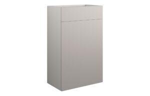 Truro 500mm Standard WC Unit - Matt Dove Grey (Grey Cab)