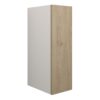 Truro 200mm Standard Toilet Roll Unit - Havana Oak (Grey Cab)
