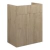 Truro 500mm Standard Basin Unit - Havana Oak (Oak Cab)