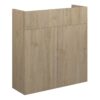 Truro 600mm Slim Basin Unit - Havana Oak (Oak Cab)