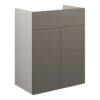 Truro 500mm Standard Basin Unit - Matt Stone (Grey Cab)