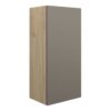 Truro 300mm Slim Base Unit - Matt Stone (Oak Cab)