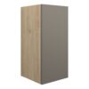 Truro 300mm Standard Base Unit - Matt Stone (Oak Cab)