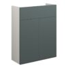 Truro 500mm Slim Basin Unit - Matt Green (Grey Cab)