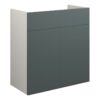 Truro 600mm Standard Basin Unit - Matt Green (Grey Cab)