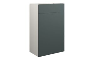 Truro 500mm Standard WC Unit - Matt Green (Grey Cab)