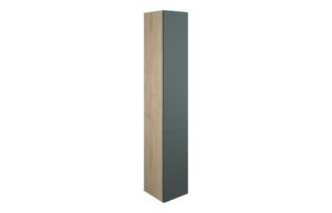 Truro 300mm Tall Unit - Matt Green (Oak Cab)