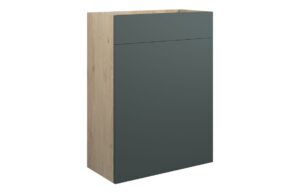 Truro 600mm Standard WC Unit - Matt Green (Oak Cab)