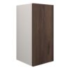 Truro 300mm Standard Base Unit - Warm Walnut (Grey Cab)