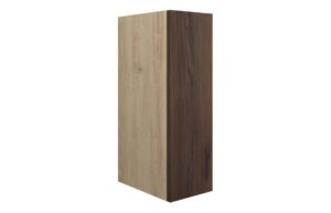 Truro 200mm Standard Toilet Roll Unit - Warm Walnut (Oak Cab)