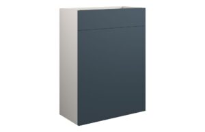 Truro 600mm Standard WC Unit - Matt Arley Blue (Grey Cab)