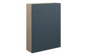 Truro 600mm Slim WC Unit - Matt Arley Blue (Oak Cab)