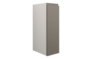 Tewin 200mm Standard Toilet Roll Unit - Matt Stone (Grey Cab)