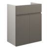 Tewin 500mm Standard Basin Unit - Matt Stone (Grey Cab)