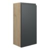 Tewin 300mm Slim Base Unit - Matt Graphite Grey (Oak Cab)