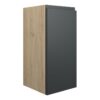 Tewin 300mm Standard Base Unit - Matt Graphite Grey (Oak Cab)