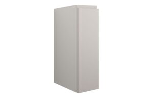 Tewin 200mm Standard Toilet Roll Unit - Matt Dove Grey (Grey Cab)